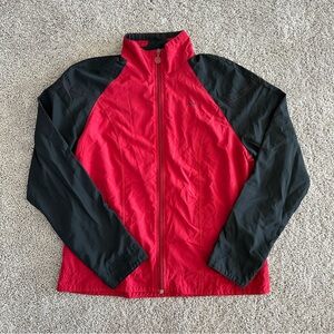 Nike black & red windbreaker